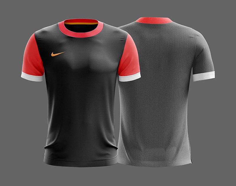 Scrutiny The In advance Como criar Design de Camisa de Futebol no Photoshop (Baixe o Mockup)